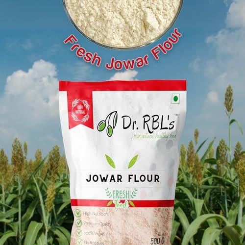 Dr. RBL\'s Dr. RBL\'s Jowar Flour | Sorghum Flour Jowar Atta | Rich in Protein Millet Flour/Atta| 100% Fresh & Natural | High Protein | Immunity Booster Gluten Free | Pack of 6-3 KG