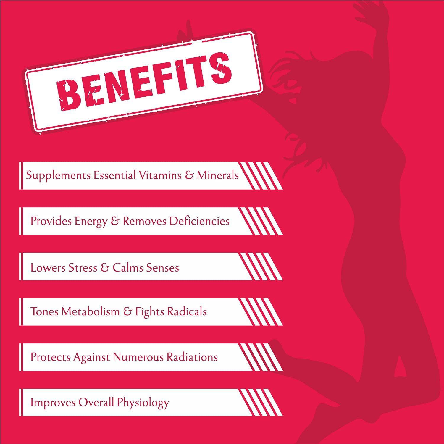 I M ACTIVE I M Activ Multi Vitamin Multi Mineral Tablets For Women with Ginseng Extract For Healthy Benefits (30 tablets each) Pack of 2