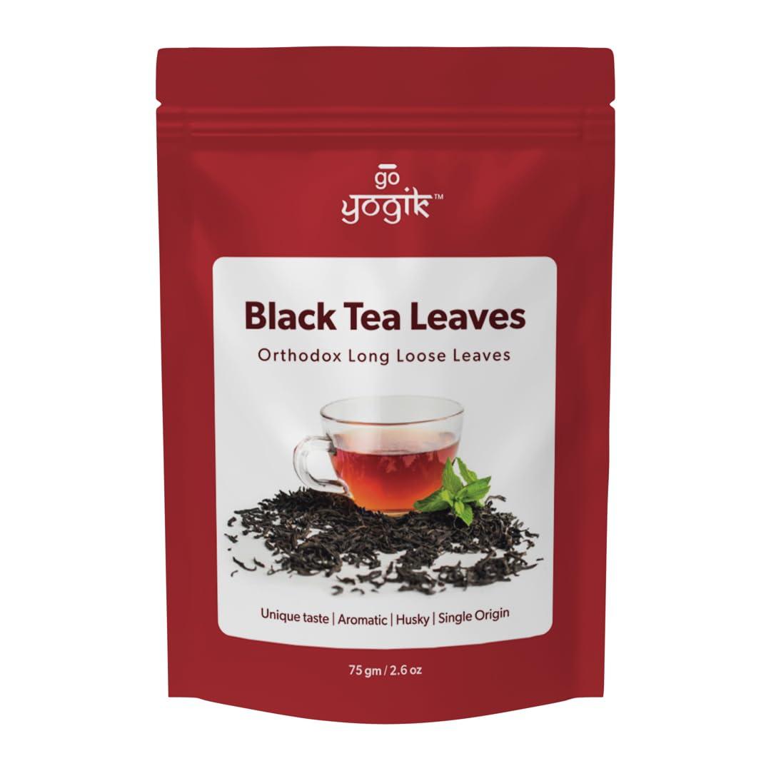 Generic Go-Yogik Black Tea loose leaves from Meghalaya [ 100g ] | Organic by nature