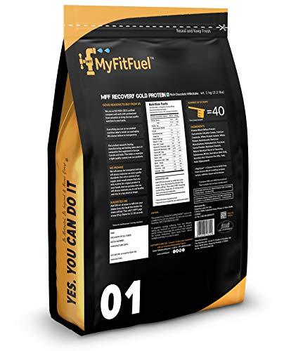 MyFitFuel MyFitFuel MFF Recovery Gold Protein- 1 Kg (2.2 lbs) Rich Chocolate Milkshake