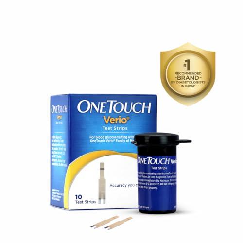 OneTouch OneTouch Verio Test Strips | Pack of 25 Strips | Blood Sugar Test Machine Testing Strips | Global Iconic Brand | For use with OneTouch Verio Flex Glucometer