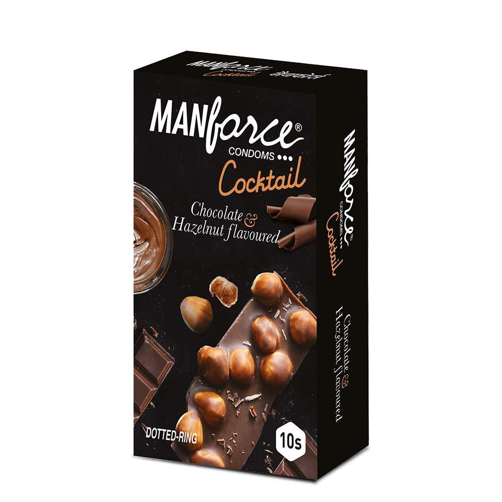 Manforce Manforce Extra Dotted CHOCOLATE Flavoured Condom Set Of 3 PAK , ( 30 PS)