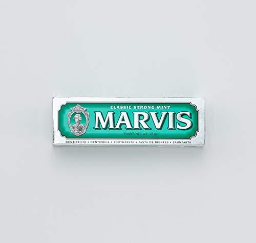 Marvis Marvis Classic Strong Mint Toothpaste, Controls Plaque, 3.8 Ounces