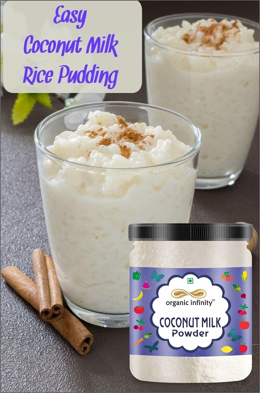 organic infinity Organic Infinity Coconut Milk Powder | Keto Friendly | Dairy Free - 100 GM by Organic Infinity