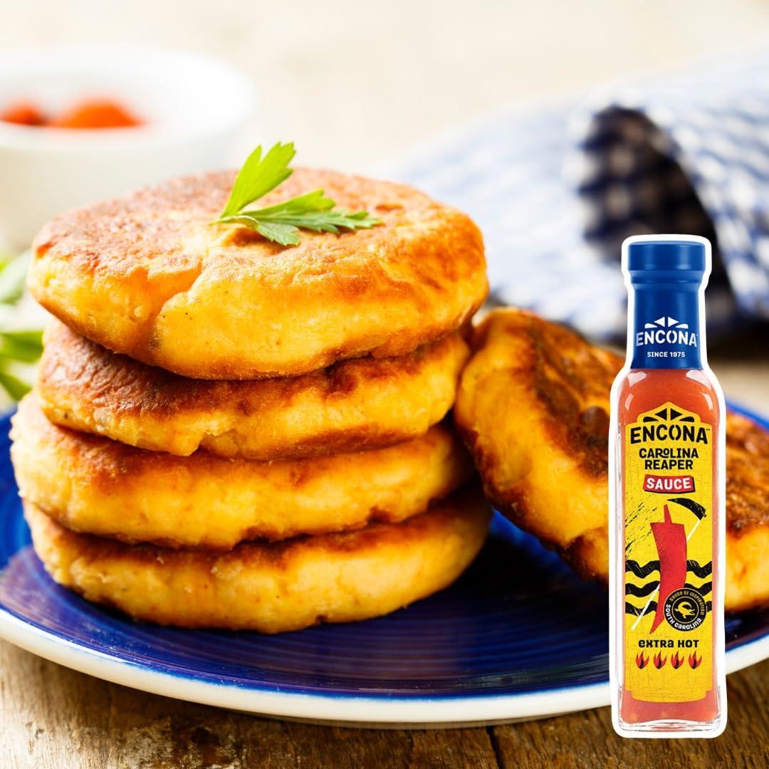 Generic Encona Carolina Reaper Chilli Hot Chilli Sauce 142ml - Intense Heat, Unforgettable Flavor, Ignites Your Taste Buds!