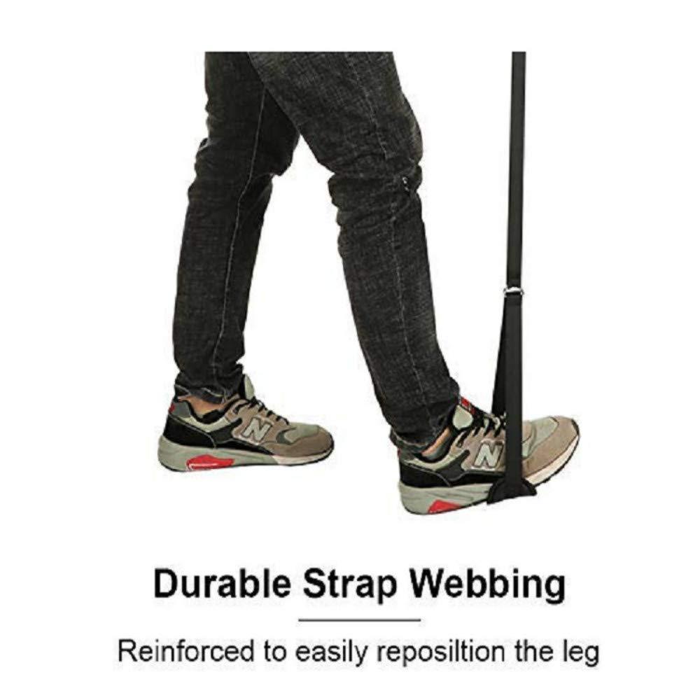 Fairman Fairman Leg Lifter Strap Wide Style - 44 Inch/ 112cm Rigid Foot Loop & Hand Grip for Adult, Senior, Elderly, Handicap, Disability & Pediatrics - Mobility Aid