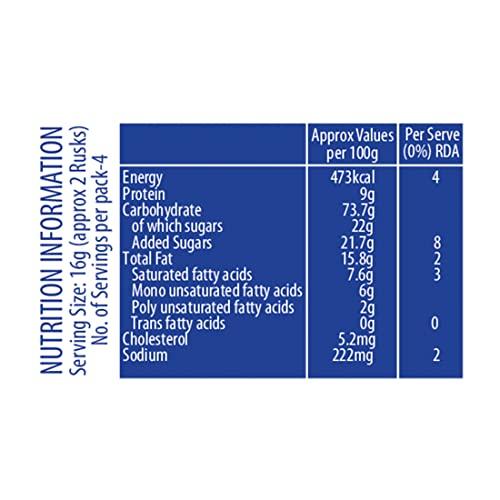SOBISCO the taste of good health SOBISCO Toast Biscuits - Premium Rusk (205g - Milky Toast) (Pack of 10)