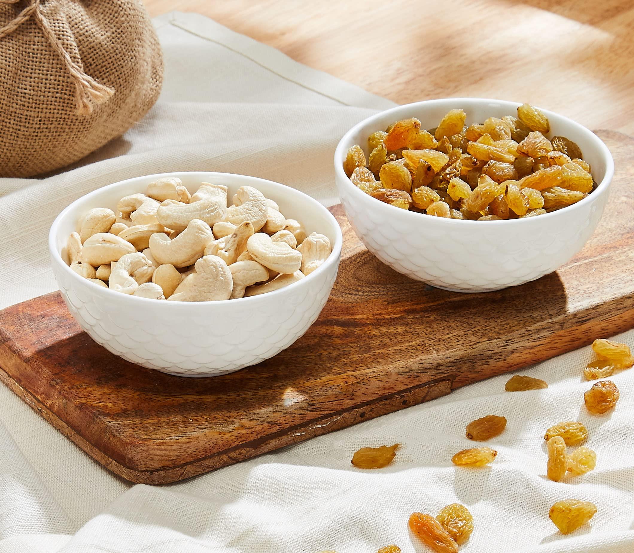 Amazon Brand - Vedaka Amazon Brand - Vedaka Dry Fruits Combo - Raisins and Cashews (2 X 200g) | Delicious, Natural & Premium Dried Fruits