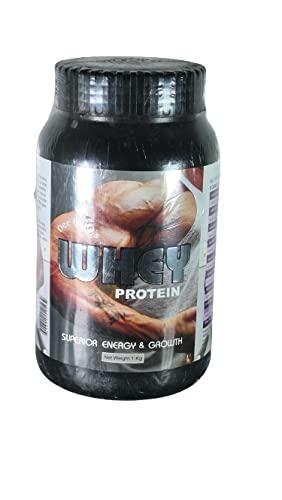 DEE INDIA HERBALS DEE INDIA HERBALS Whey Protein Powder Concentrate Instantized For Mens - Superior Energy & Muscle Growth (Unflavoured) (500gm, Pack of 1)
