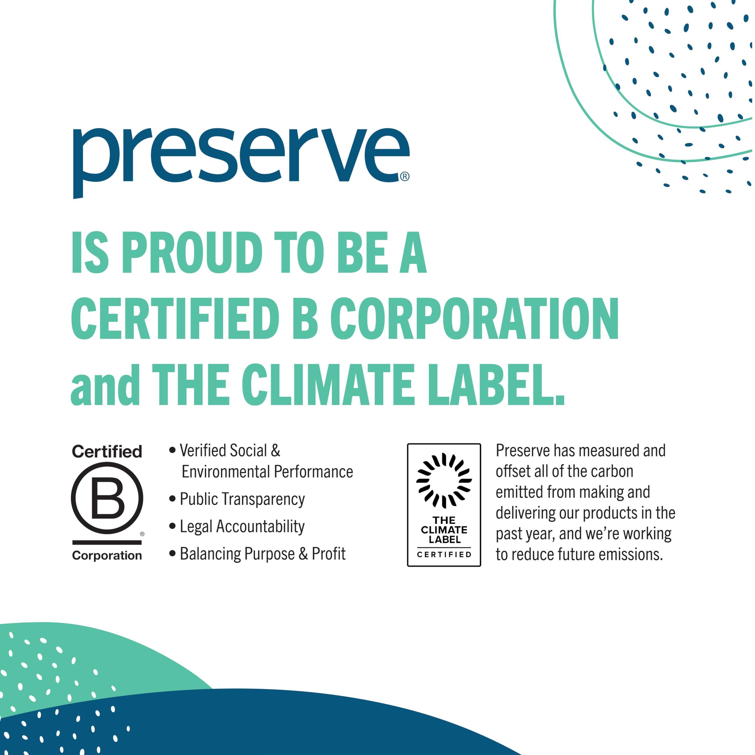 Preserve Preserve Flavored Toothpicks, Mint Tea Tree, 3 Count