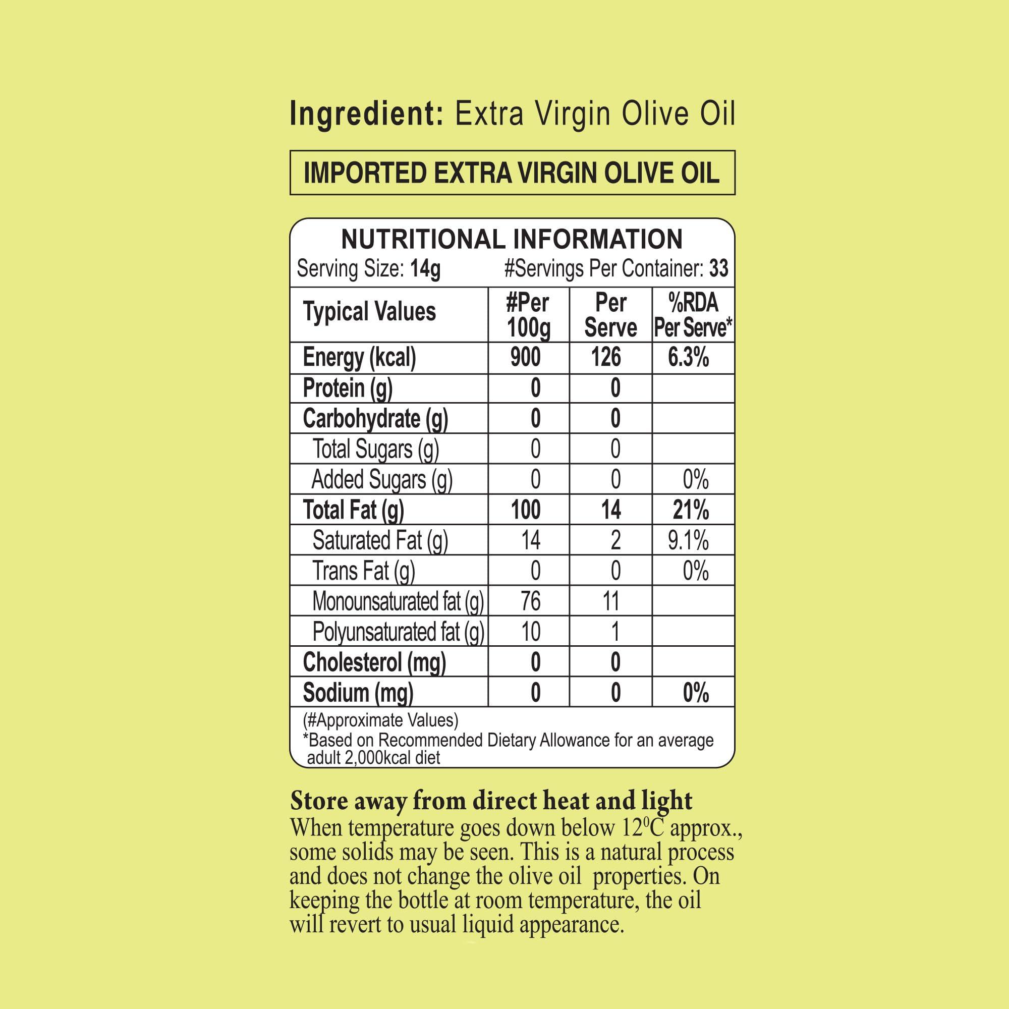 Dolce Vita Dolce Vita Spanish Extra Virgin Olive Oil 500ml