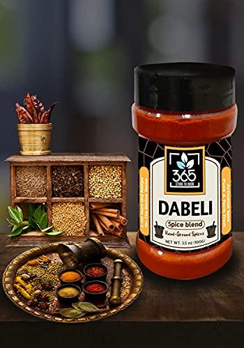 365 STORE TO DOOR 365 STORE TO DOOR Indian Spice – Dabeli Masala, 100 gm | Homemade Powdered | for Healthy Cooking | Ready to use | All Seasonings Spices | Pure & Hygiene | Spice Mix – Pack of 1