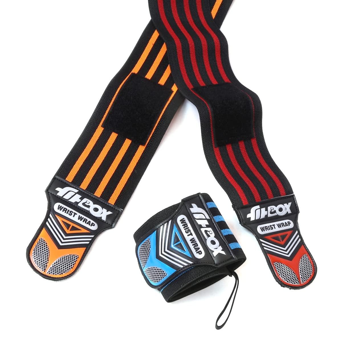 FitBox Sports FitBox Sports Premium Wrist Wrap with Extra Grip & Cotton Thumb Support (Wrist-03)