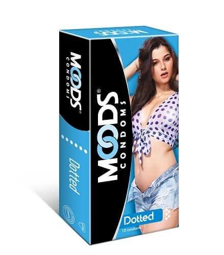 MOODS Moods Dotted+Ultrathin Condom -10's(Pack of 2)