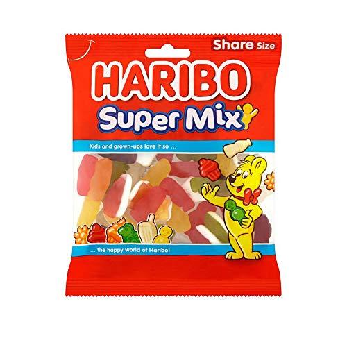 HARIBO Haribo Supermix Fruit and Milk Flavour Gummy Candies, 4.94 oz / 140 g