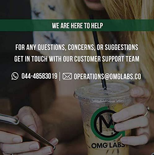 OMG LABS OMG LABS 100% Organic Grass-Fed Whey Alpha - 95% Protein (Unsweetened Hydrolysed Whey, Per serving size of 33gm, contains 31.3gm protein, 10gm BCAA, 6gm Glutamic Acid)