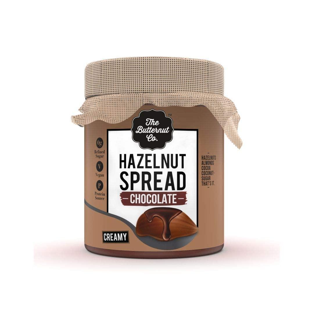 The Butternut Co. The Butternut Co. Chocolate Hazelnut Spread, 200 gm (No Refined Sugar, Vegan, No Preservatives)
