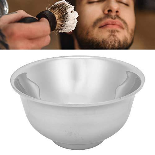 Seathkoa Shaving Brush Mug, Men Mug Stainless Steel Longer Service Life with Thick Material for Men(Shaving Bowl)
