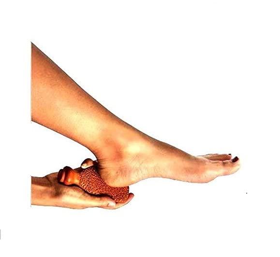 Turtuls Group Turtuls Group Terracotta Natural Pumice Stone Feet Scrubber Set of-2