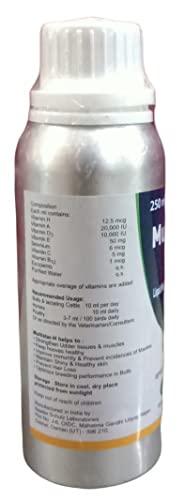 Generic Multistar H Multivitamin Liquid for Small & Large Animals (250 Ml)