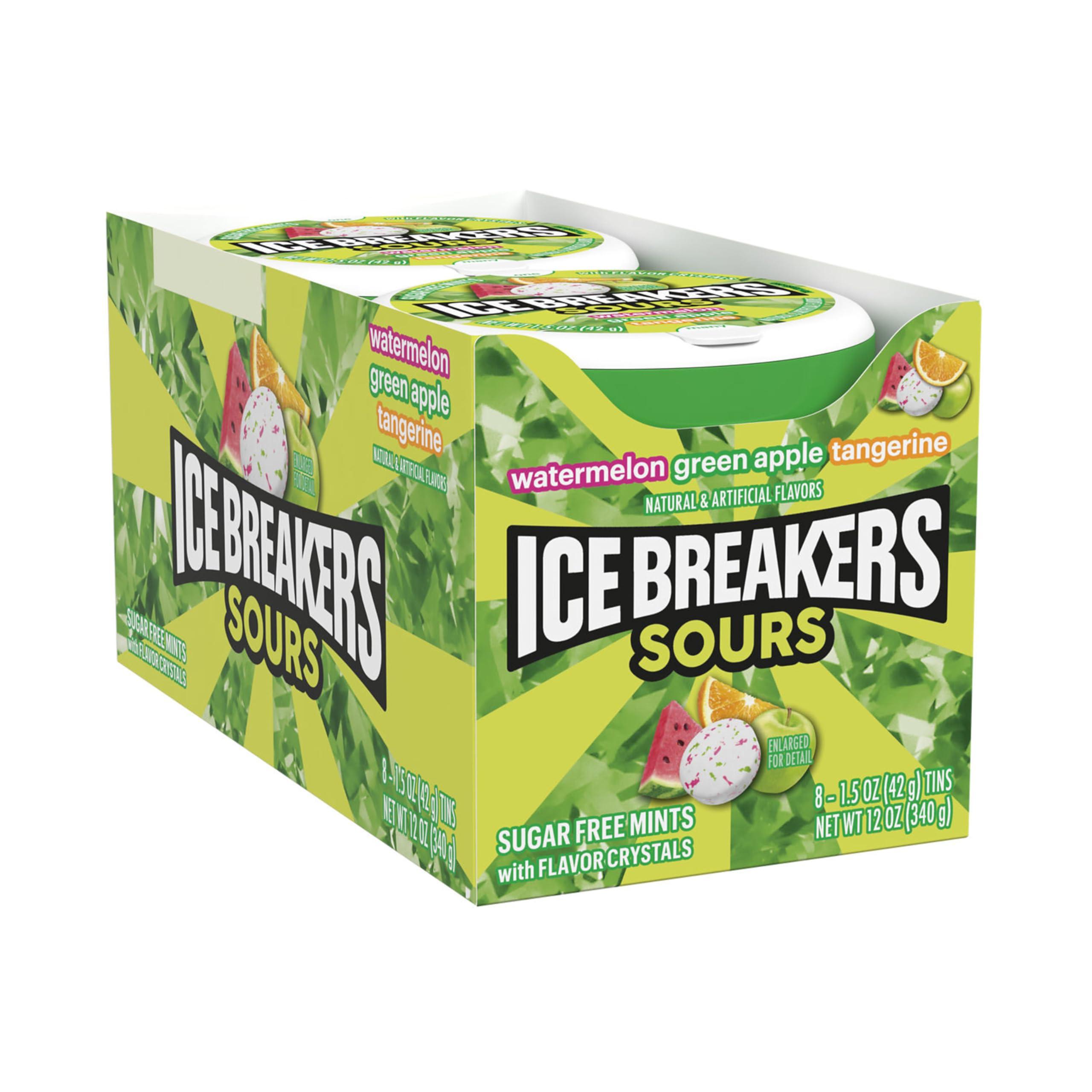 Ice Breakers Ice Breakers Sours Sugarfree Mints, 42 g
