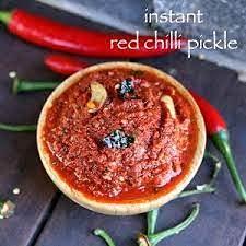 YAMKAY YamkAY Homemade Andhra Red Chilli Pickle Home Made lal mirch mirchi ka Bharwa Indian achar Pickles 300gm