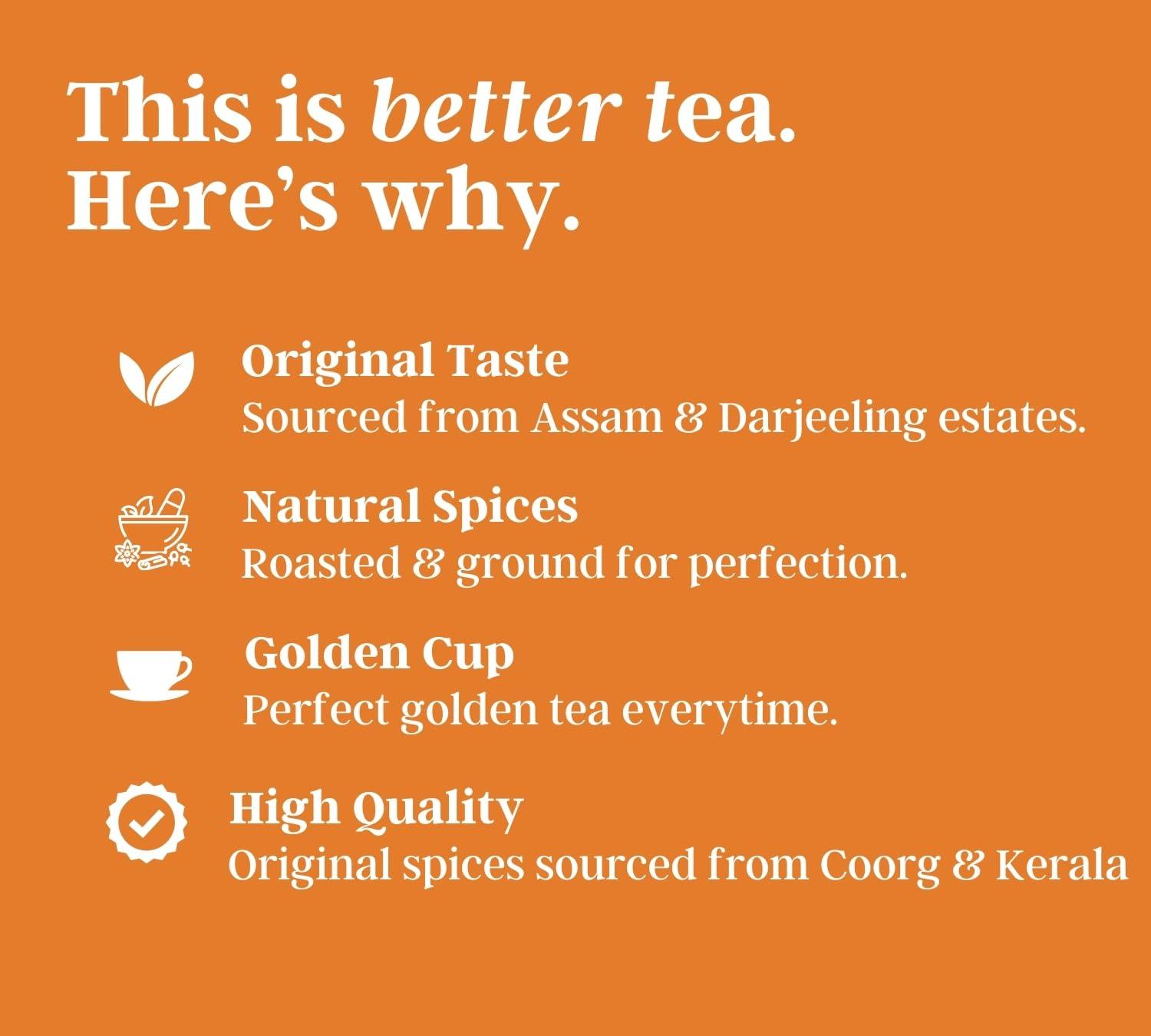 Swadhiraj Swadhiraj Adrak Elaichi Tea Powder - Tea 250gm| Masala Tea | Ginger Cardamom Tea| Adrak Elaichi Chai Powder| Masala Chai Patti - Pure Original Ginger & Cardamom