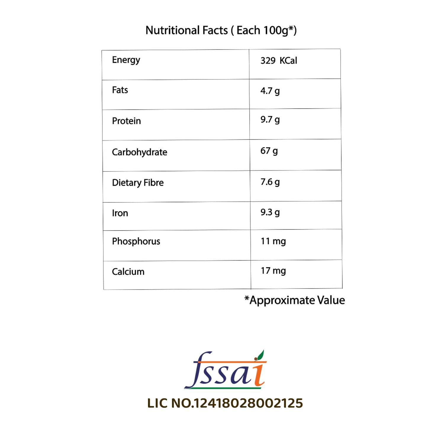 B&B Organics 5000 BC Little Millet Pasta (180g Pack of 2)/ Saamai pasta/Natural and Preservative Free/Zero Additives