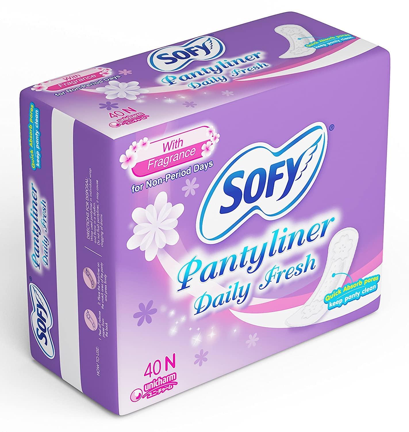 Sofy Sofy Daily Fresh Panty Liner - 40 Pieces