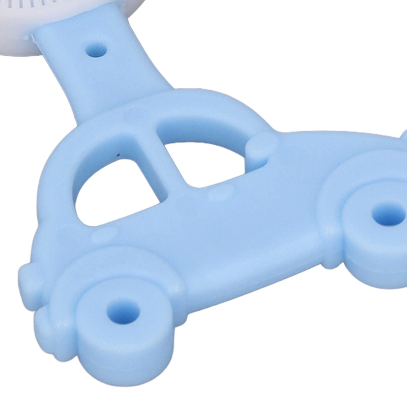 JUMZ U-shaped toothbrush Two cute cartoon car-shaped silicone toothbrushes for traveling home