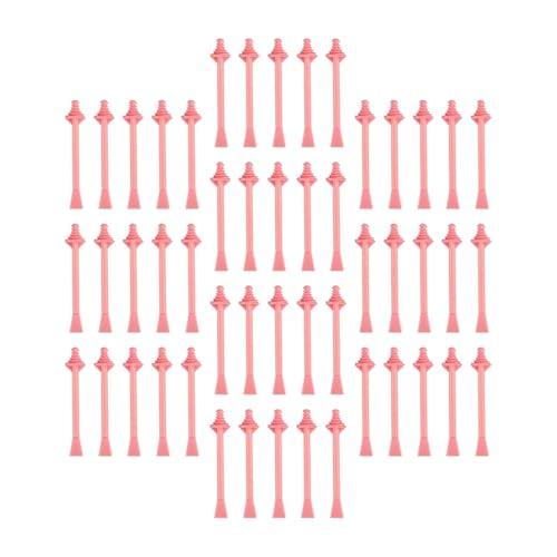 ATORSE ATORSE 50 Pieces Nose Waxing Kit Easy Nose Ear Hair Instant Removal Kits For Women Men Pink