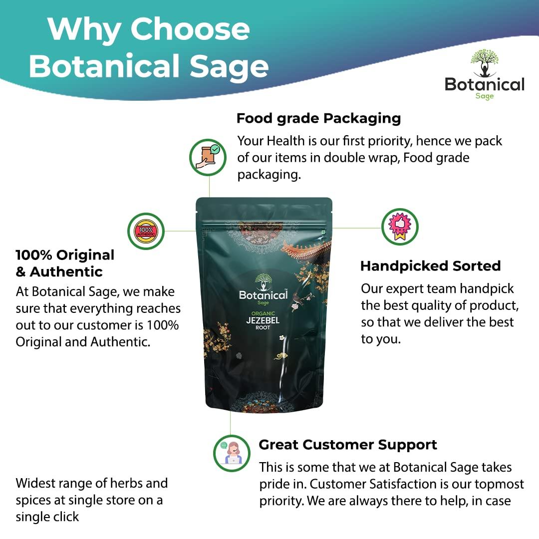 Botanical Sage Botanical Sage- Jezebel root 50g | Pure herb |selected | Extra Cleaned