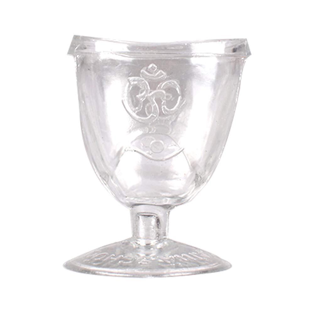 Generic Yoga Store Wala Plastic Jal Neti Pot With 1 Rubber Neti And Eye Wash Cup 2 Pcs - Combo Pack Of 3