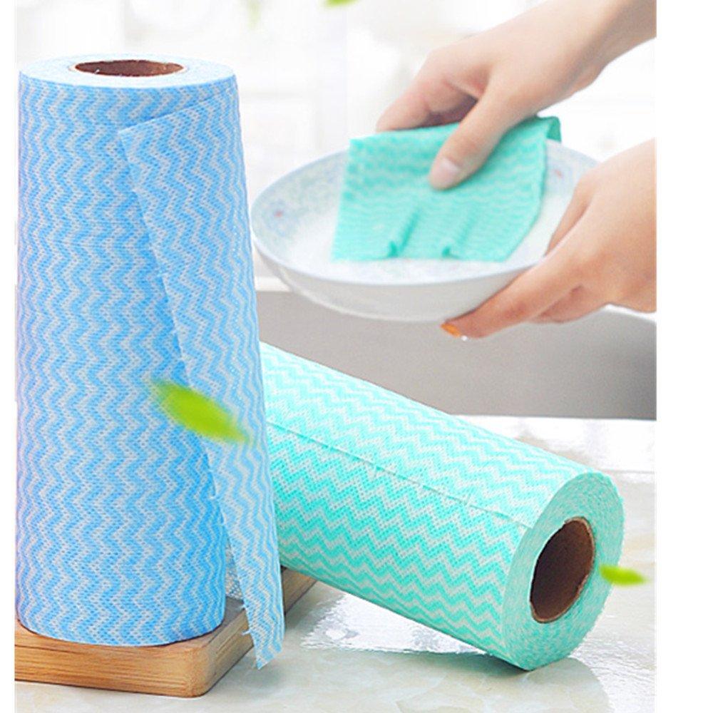 Arise Kitchen Towels Rolls Tissue Paper Rolls Towel For Wipes & Cleaning Home Napkins Reusable Paper Towel Tissue Rolls Origami Paper Washable & Reusable Multi purpose 2 Ply Tissues Pack of 3 (240 Sheets)