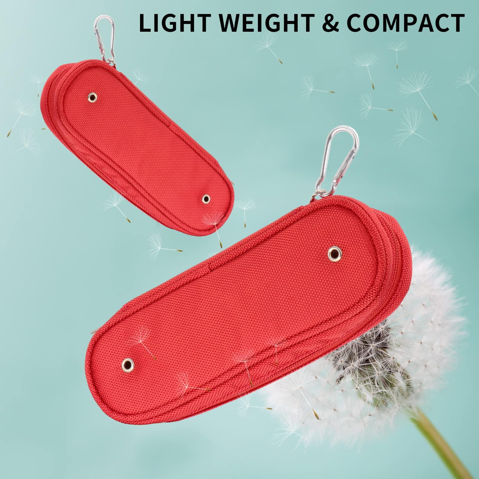 Mijibisu Toothbrush Travel Case for Oral-B Pro 500/600/650/1000/1500/2000/3000/3500/5500/Pro-Health,Genius X Limited/6000/7000/7500/8000/9600,Smart 1500/3000/5000,Vitality Dual Clean.(Case Only) Red