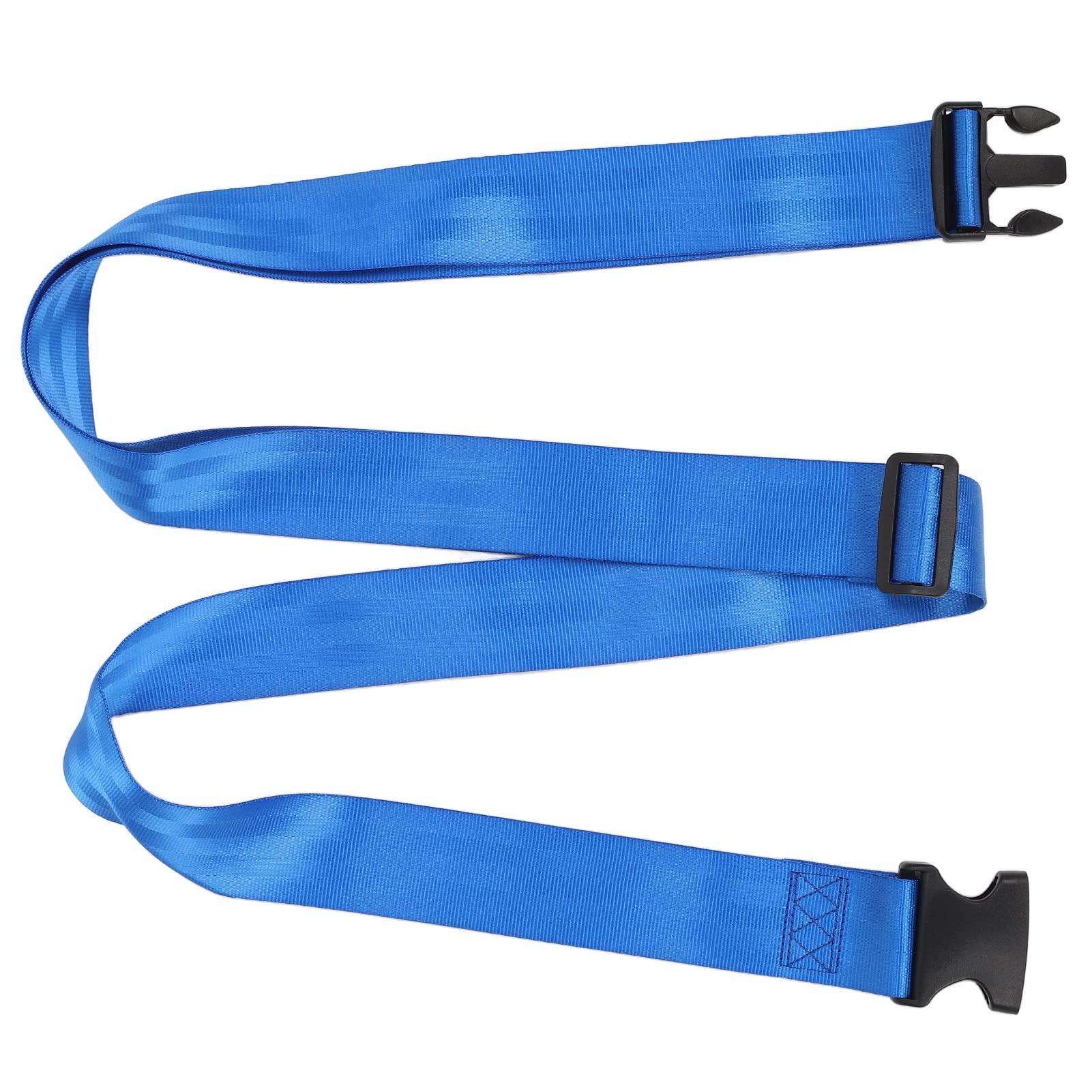 LIANAI Mulligan Mobilization Belt, Extremity Mobilization Belt for Physical Therapy, Stretching, Mobility and Manual Therapy, Adjustable Fun Gait Belts, Stretch Out Strap (Blue)