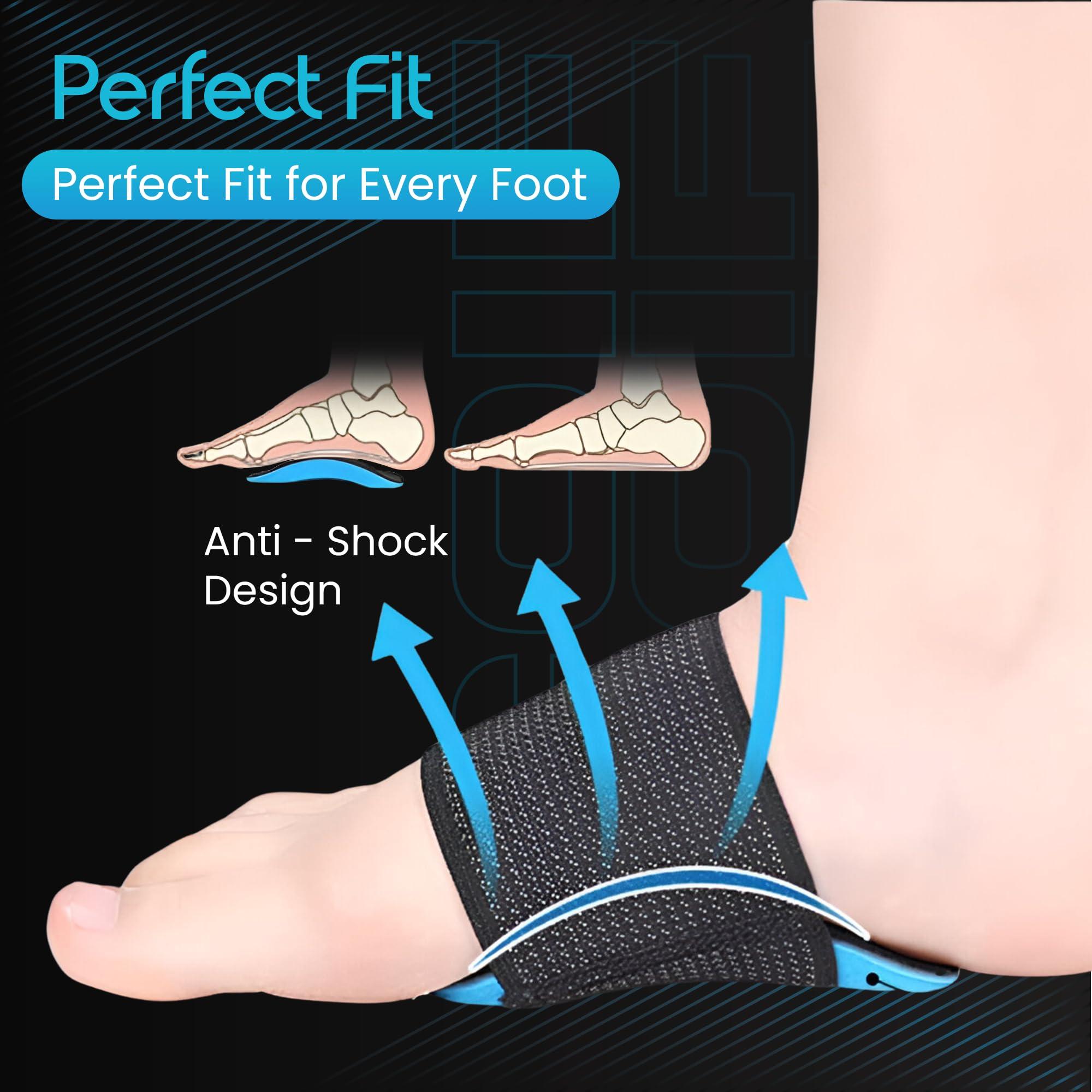 COIF COIF Foot Care Plantar Arch Support for Men & Women for Pain Relief of Plantar Fasciitis, Flat & Fallen Arches, High Arch, Heel Spurs, Flat Feet