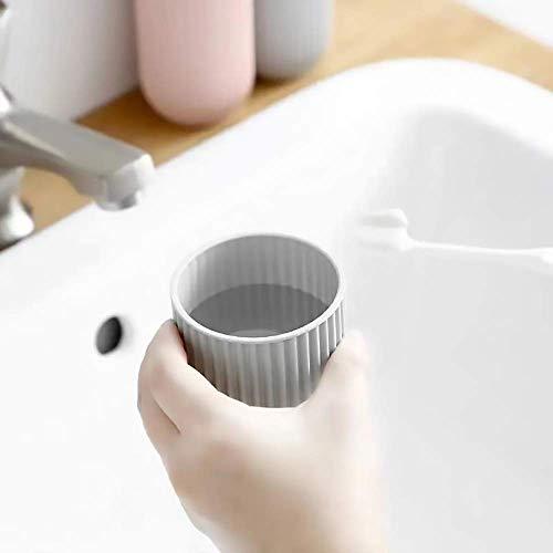 Style Keepers Style Keepers Pack of 5 Tongue Cleaner with Portable travel plastic capsule shape tooth brush holder | Plastic Premium Tongue Cleaner for Fights Bad Breath Oral Health Care Tool, Easy to Use