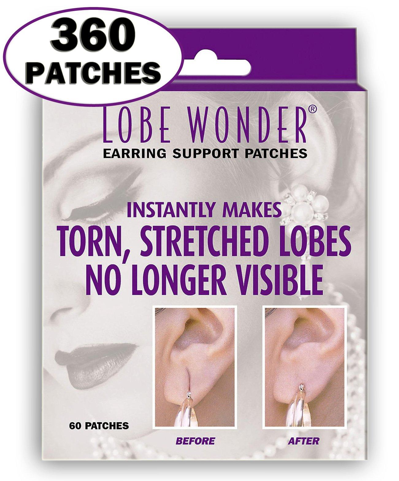 Lobe Wonder Lobe Wonder (100 Paches) Surgical Tape for Ear | Protects and Supports Earlobes During Earring Wear with Earlobe TapesEarring Holder Sticker Ear Stickers for Earrings (100 Paches)