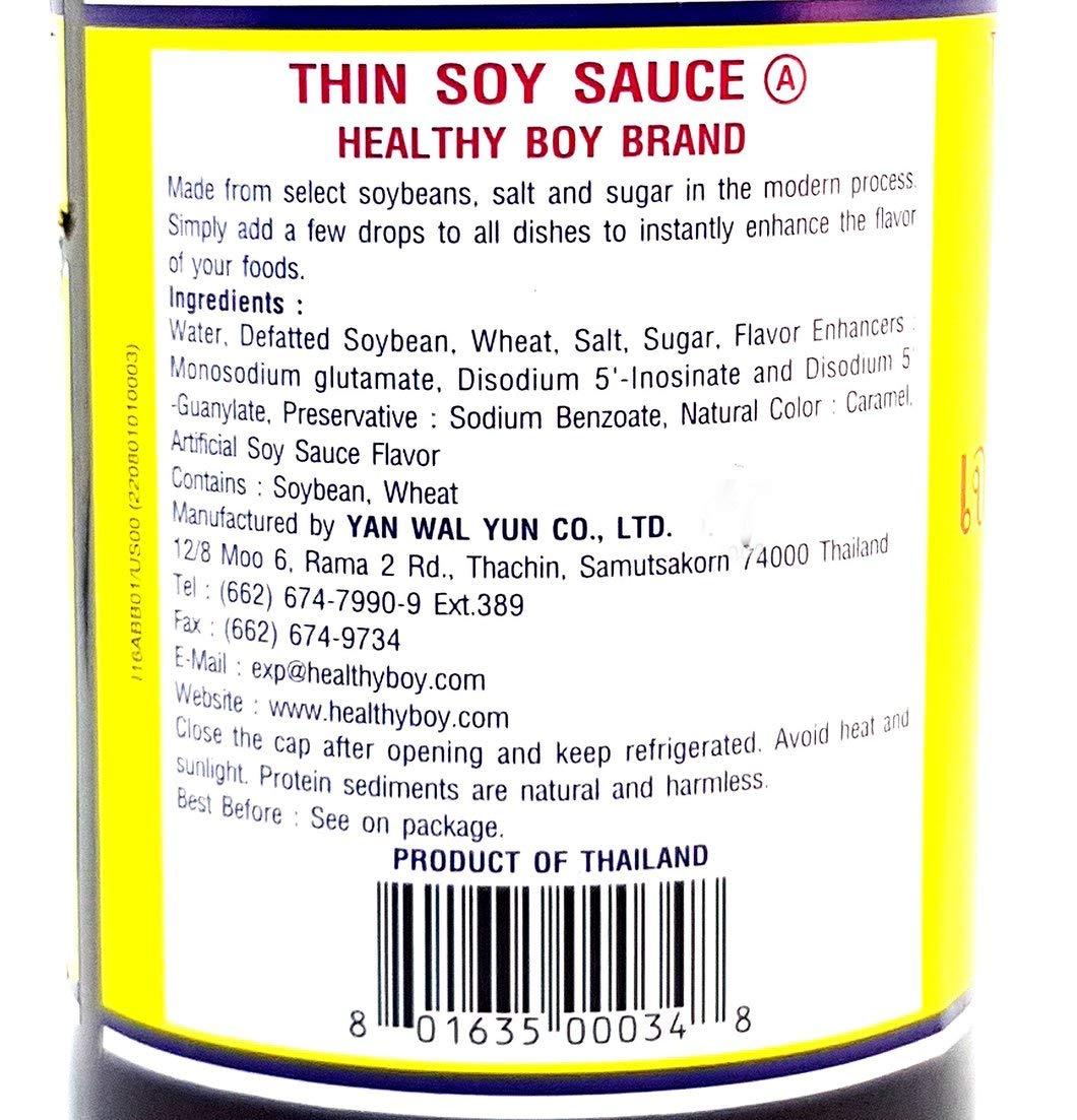 Healthy Boy Healthy Boy Thai Soy Sauces, 700 ml