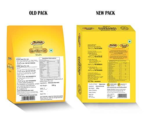 Tulsi Tulsi Badam Giri Girbandi Shahi Almonds 500g (250g x 2)