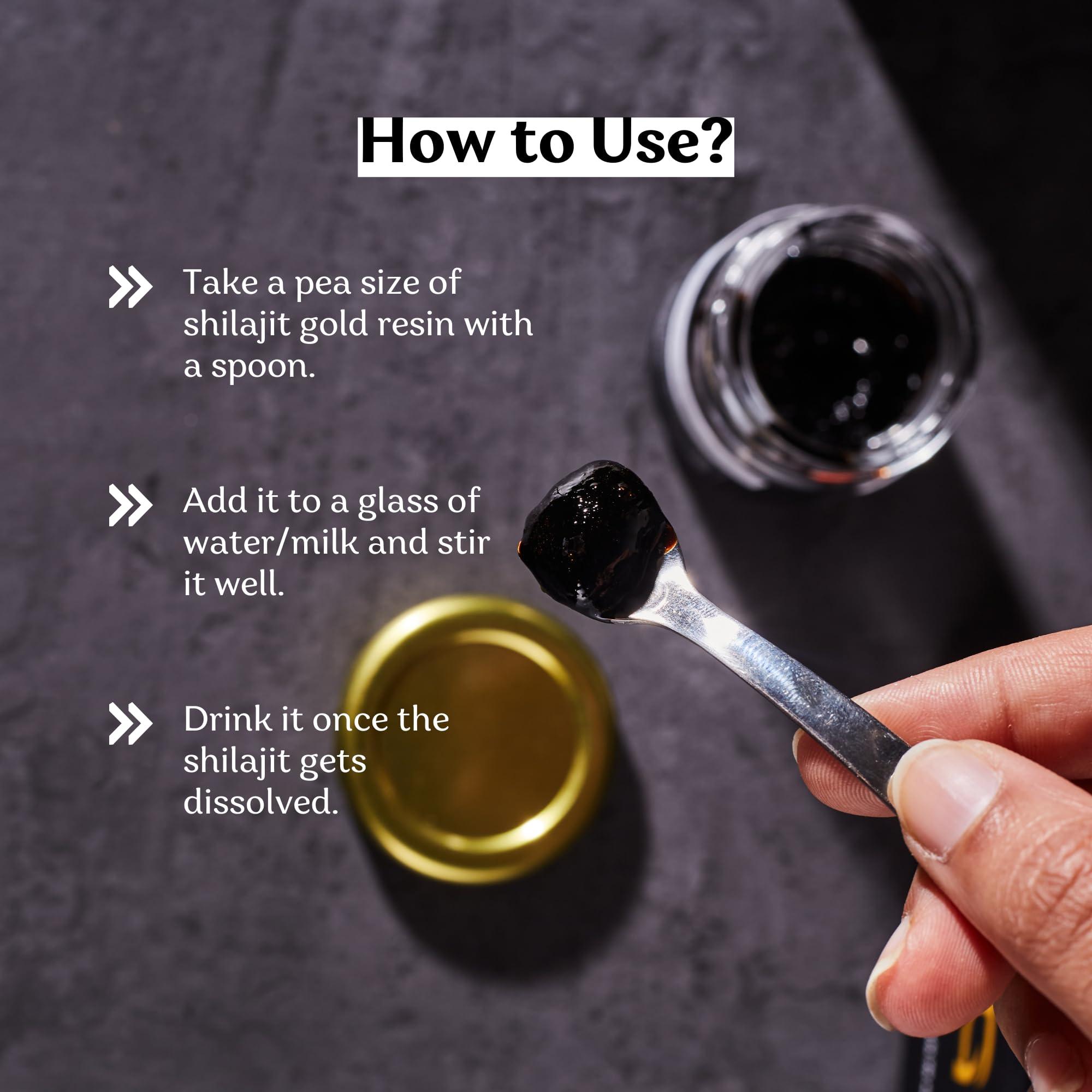 Poshan Health 100% Pure Afghan Shilajit Gold Resin | Increases Strength and Stamina | Muscle recovery and Nutrient absorption | Elevated with Ayurvedic herbs & Swarn bhasm | Sourced from the High Peaks of Afghanistan - 20g