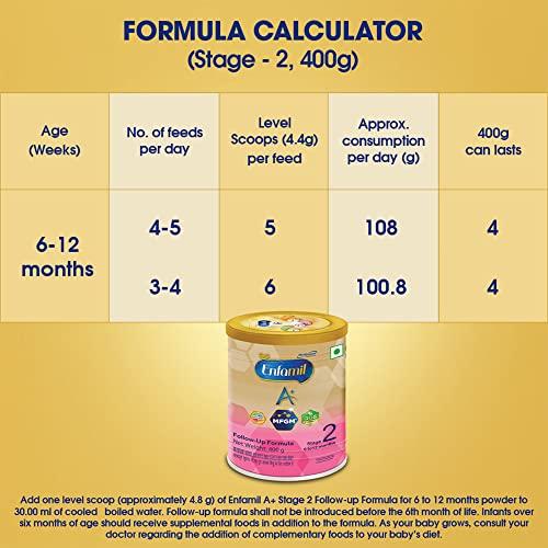 Enfamil A+ Enfamil A+ Stage 2: Infant Follow-Up Formula (6 To 12 Months), 800g