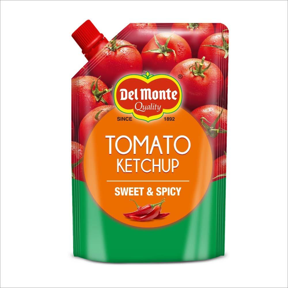Del Monte Del Monte Tomato Ketchup Sweet and Spicy Pouch, 950 g & Delmonte Del Monte Schezwan Sauce, 190g