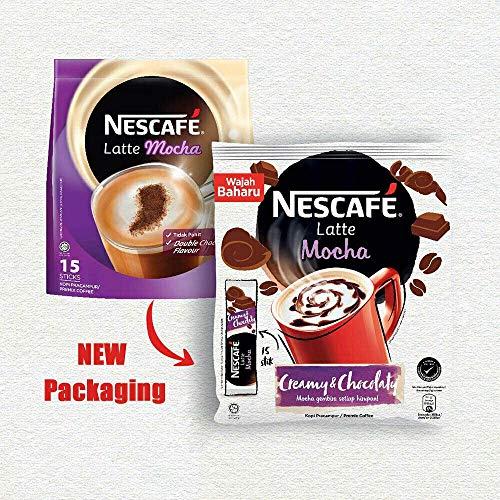 Nestle Nescafe Latte Mocha Coffee, 31g (Pack Of 15)