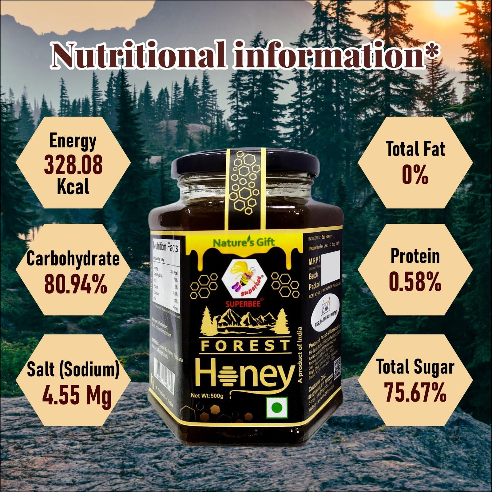 Super bee Superbee Forest Honey 500g