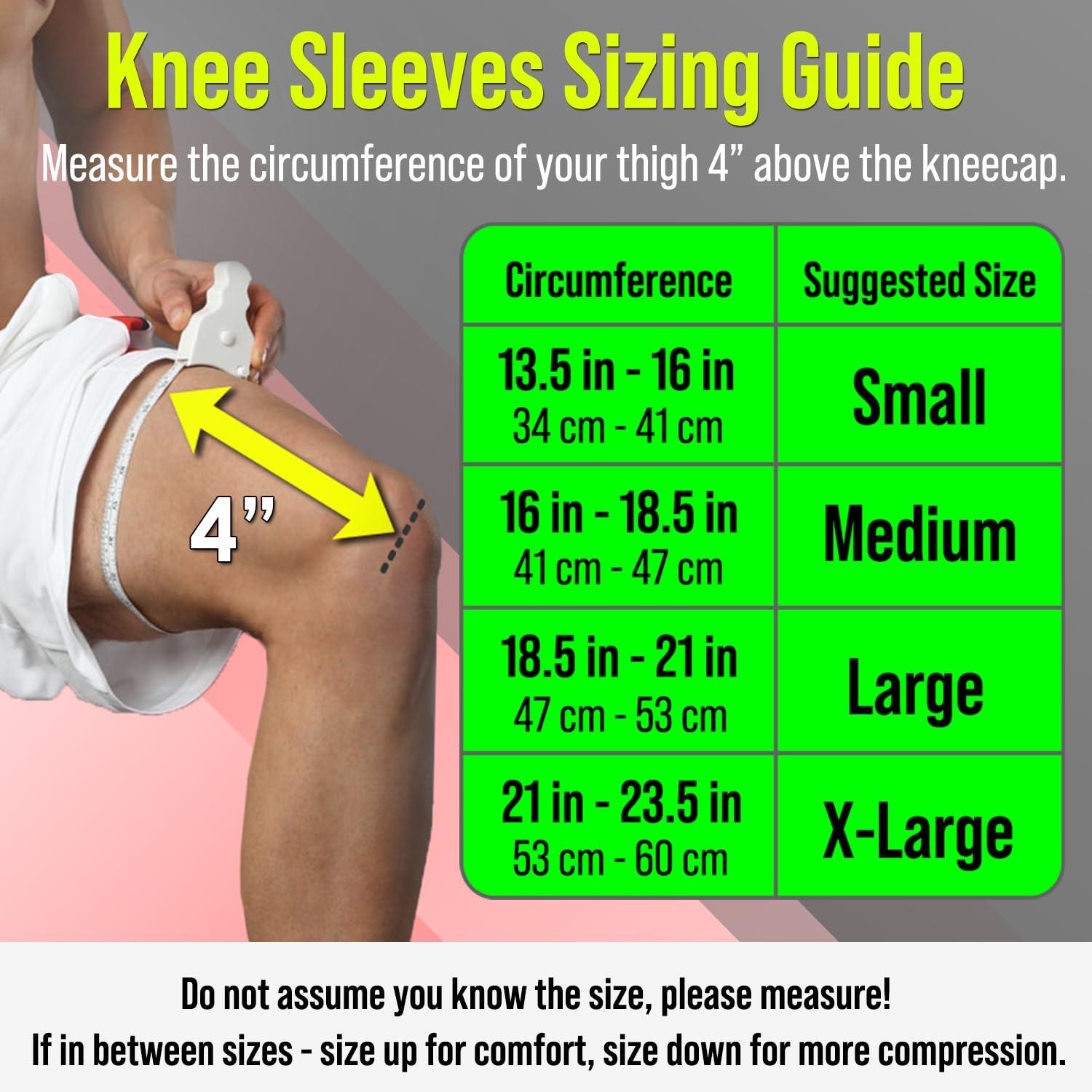 BLITZU BLITZU Flex Plus Compression Knee Brace Men and Women for Joint Pain, ACL MCL Arthritis Relief Meniscus Tear Support for Running Gym Workout Recovery Sleeves Strap Patella 7mm 5mm Neoprene Pad