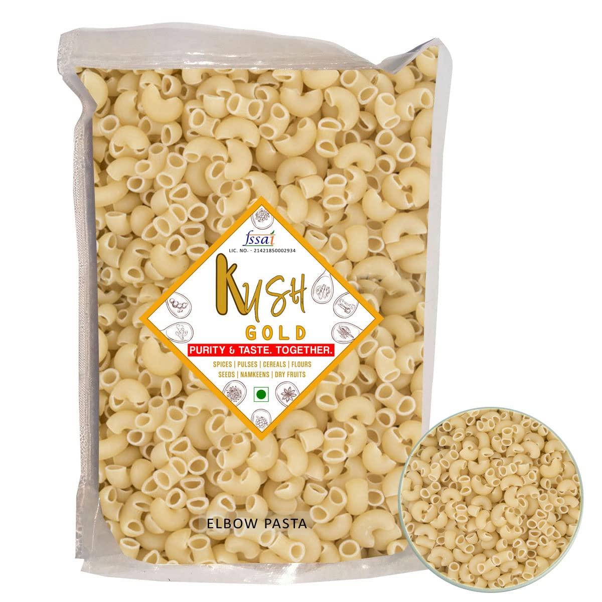 Kush Gold Kush Gold Durum Wheat Pasta - Elbow Macaroni Pasta 800g (2 Pack of 400gm)