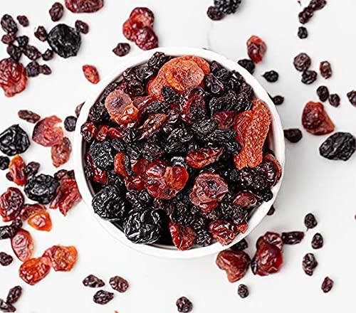 Namo Organics Namo Organics - Super Berry Mix - 1 kg - Dried Mixed Berries | 5+ Berry Dry Fruits like Cranberries, Blueberries, Strawberries, Goji Berries, Black current