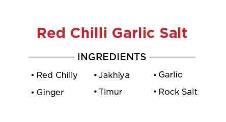 Nufarm Fresh NUFARMFRESH 100% Natural Hand Grounded Bhuni Mirch Himalayan Pahadi Flavoured Silbatta Salt(No Chemicals) Flavored Salt (100 g) (RED Chilly)